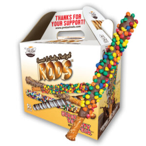 $1 Chocolate-Covered Pretzel Rod Fundraiser